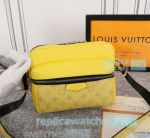 Replica L---V Messenger Yellow Canvas Sports Bag For Sale